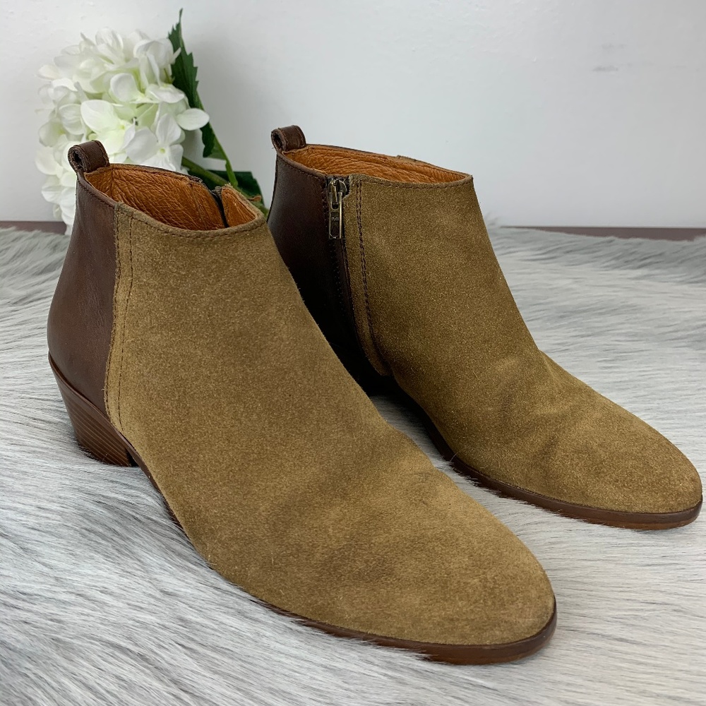 Madewell‎ charley boots suede booties